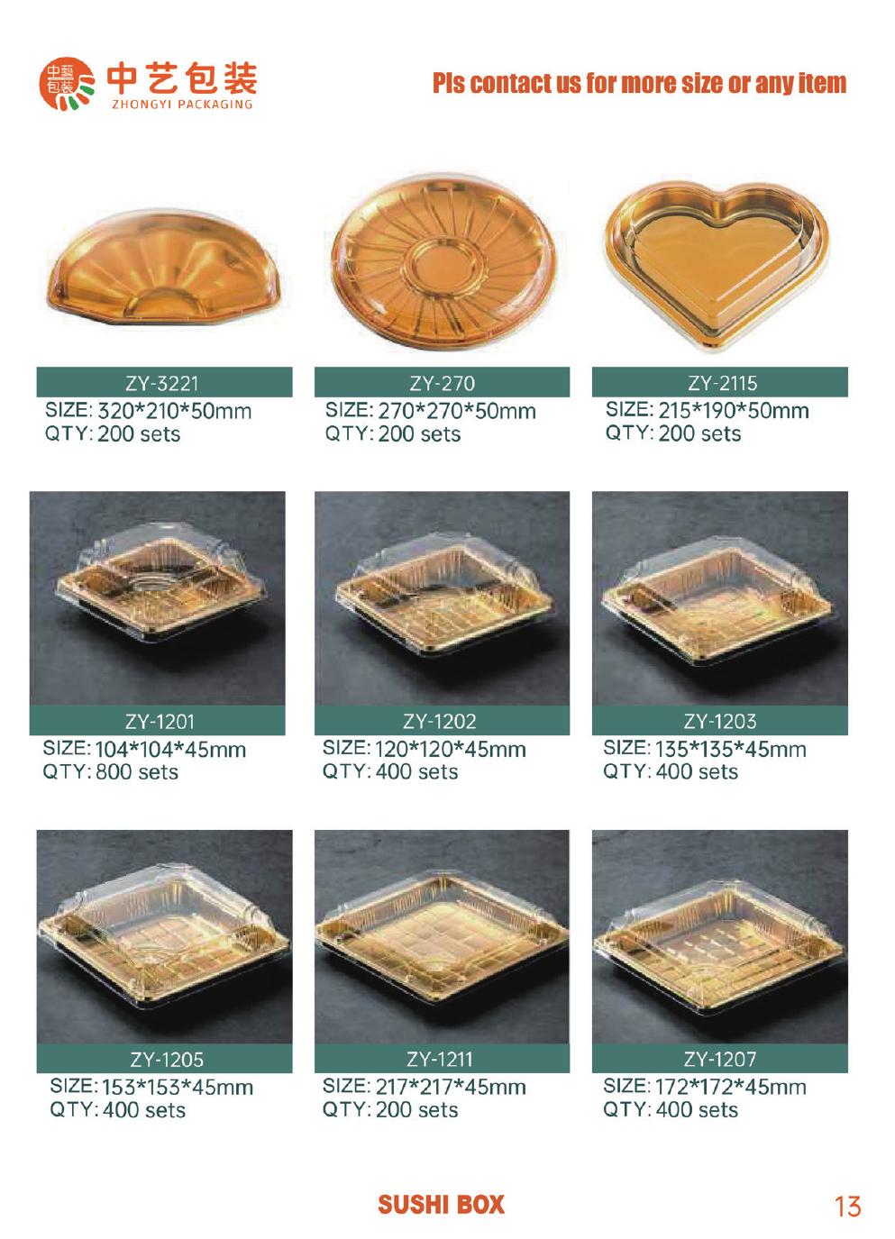 ZY-1203 plastic food packaging