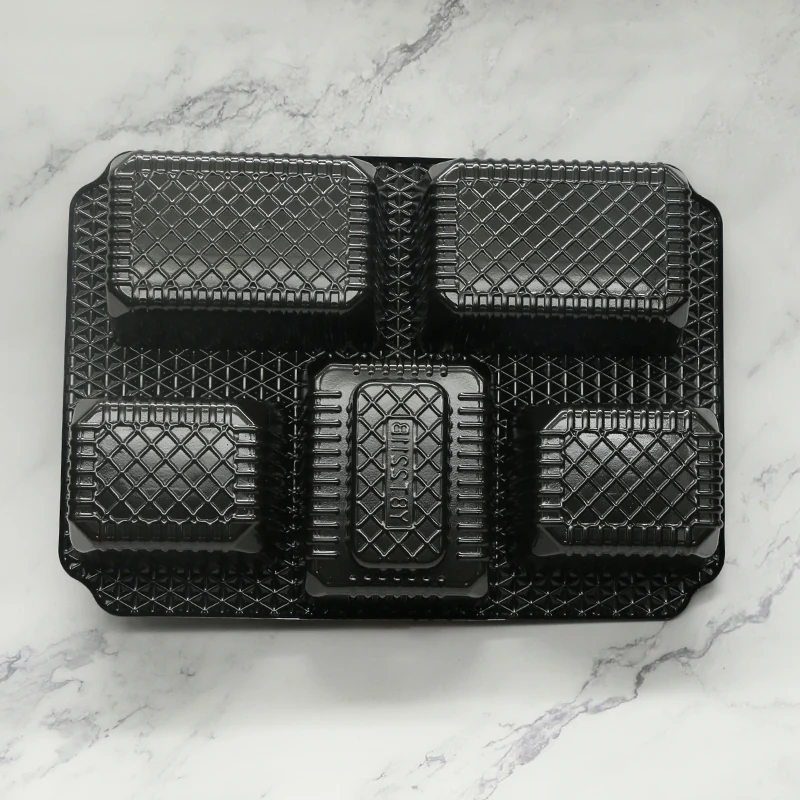 YBT2211B Multi-Compartment Tray plastic food packaging