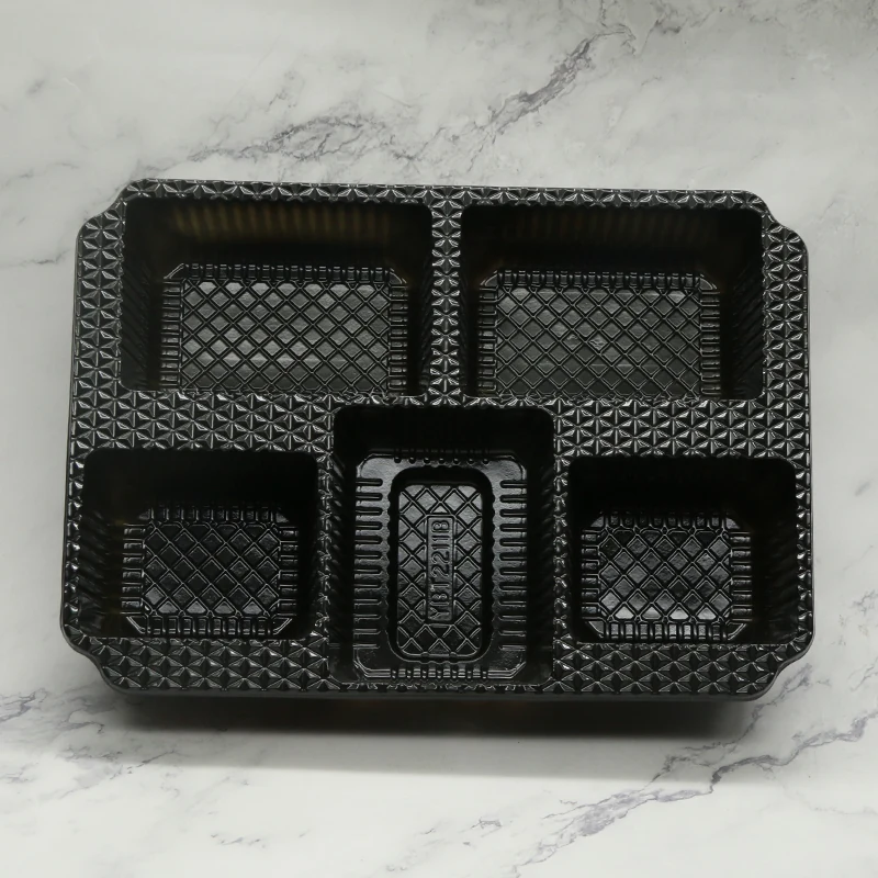 YBT2211B Multi-Compartment Tray plastic packaging view 2